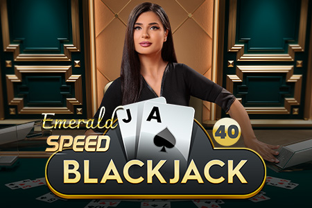 Speed Blackjack 40 – Emerald Speed Blackjack 40 – Emerald
