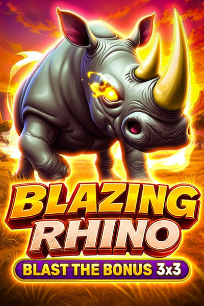 Blazing Rhino - Blast The Bonus 3x3