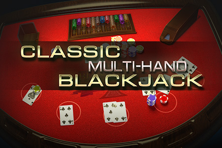 Classic Multi-Hand Blackjack (Red)