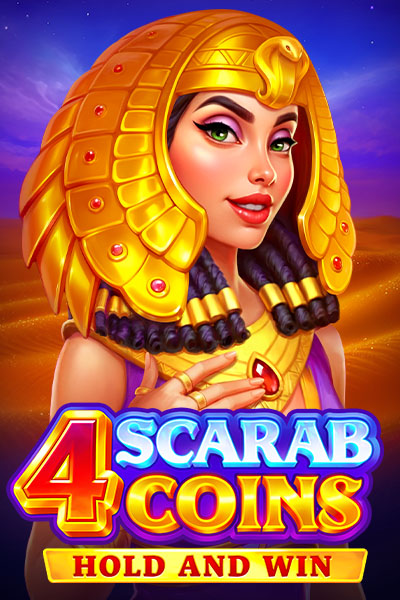 4 Scarab Coins: Hold and Win