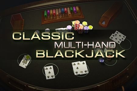 Classic Multi-Hand Blackjack (Black)