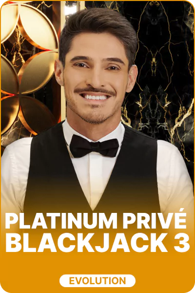Platinum Privé Blackjack 3 Platinum Privé Blackjack 3