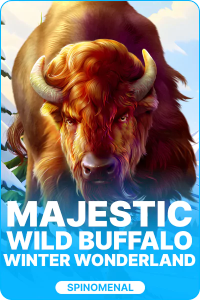 Majestic Wild Buffalo - Winter Wonderland Majestic Wild Buffalo - Winter Wonderland