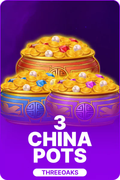 3 China Pots