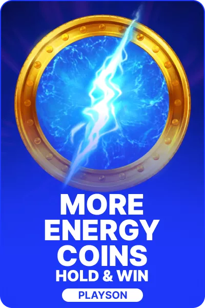 More Energy Coins: Hold and Win