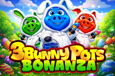 3 Bunny Pots Bonanza