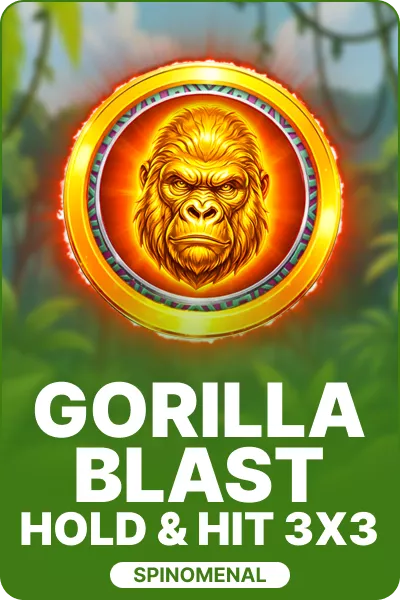 Gorilla Blast - Hold & Hit 3x3