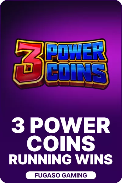 3 Power Coins RUNNING WINS™