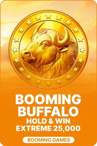 Booming Buffalo Hold and Win Extreme 25,000