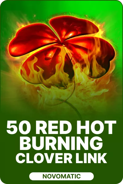 50 Red Hot Burning Clover Link