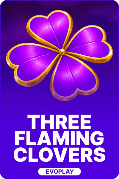 3 Flaming Clovers