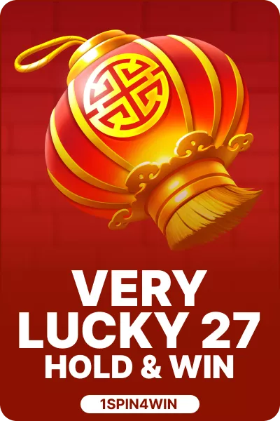 Very Lucky 27 Hold And Win