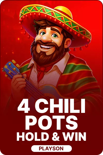 4 Chili Pots: Hold and Win