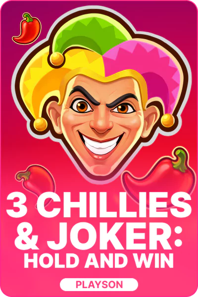 3 Chillies and Joker: Hold and Win 3 Chillies and Joker: Hold and Win