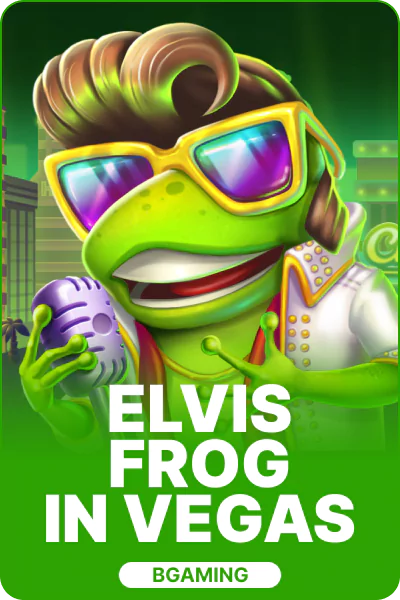 Elvis Frog in Vegas