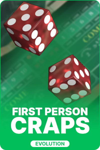 First Person Craps First Person Craps