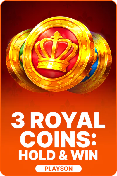 3 Royal Coins: Hold and Win