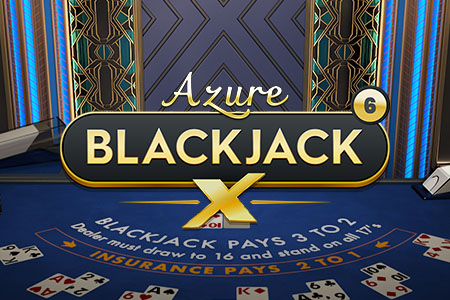 Blackjack X 6 - Azure
