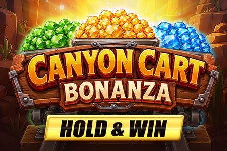 Canyon Cart Bonanza: Hold & Win