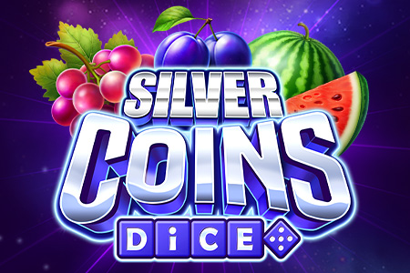 Silver Coins Dice
