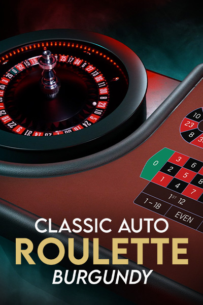 Burgundy Auto-Roulette Classic Burgundy Auto-Roulette Classic