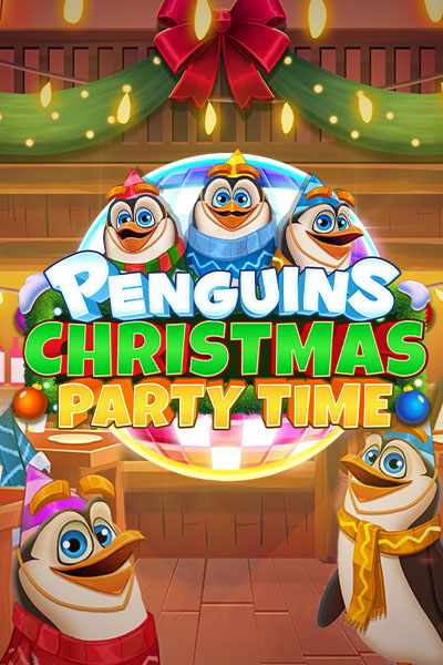 Penguins Christmas Party Time
