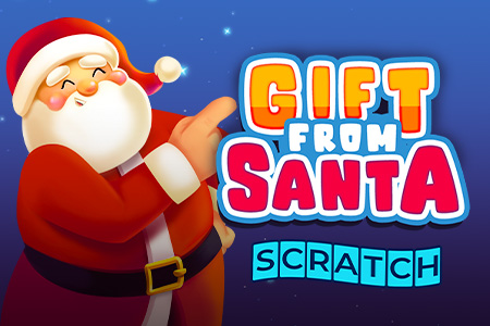 Gift From Santa Blue