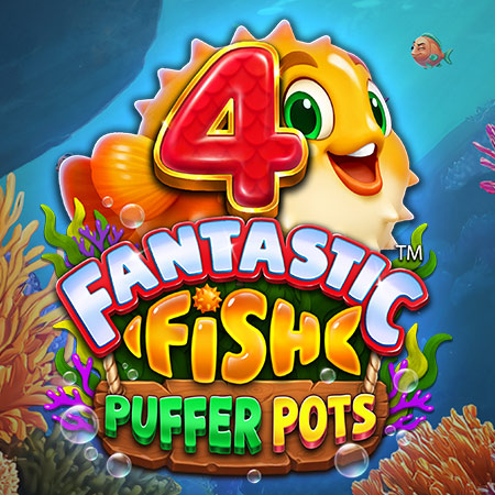 4 Fantastic Fish Puffer Pots 4 Fantastic Fish Puffer Pots