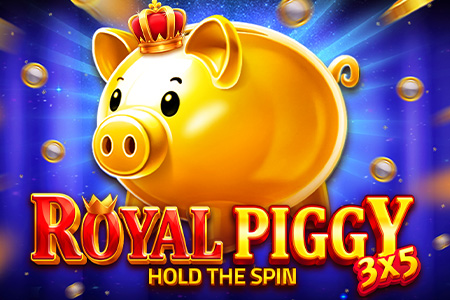 3x5 Royal Piggy: Hold The Spin 3x5 Royal Piggy: Hold The Spin