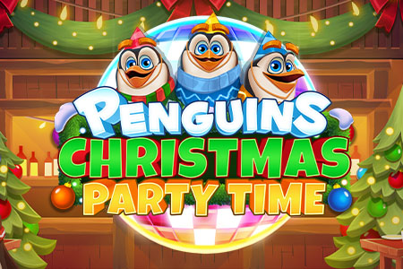 Penguins Christmas Party Time