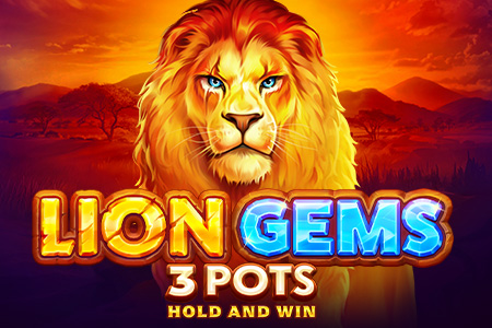 Lion Gems 3 Pots: Hold and Win