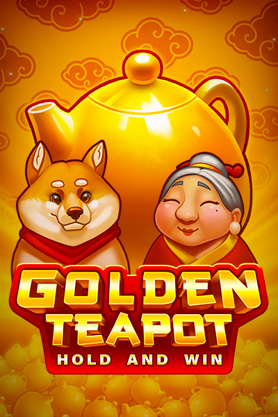 Golden teapot