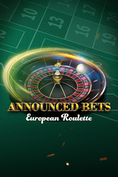 European Roulette. Announced Bets