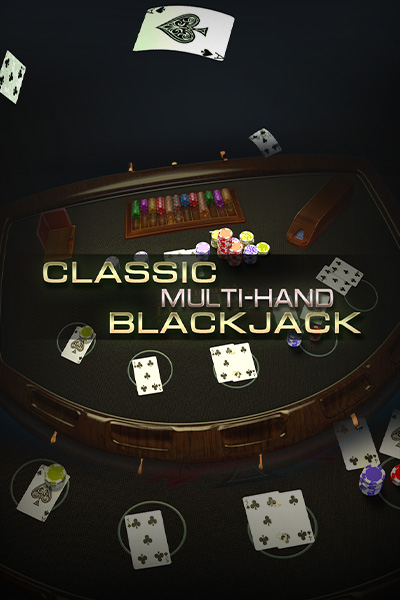 Classic Multi-Hand Blackjack (Black)