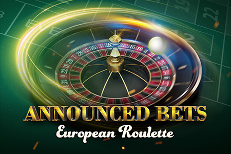 European Roulette. Announced Bets