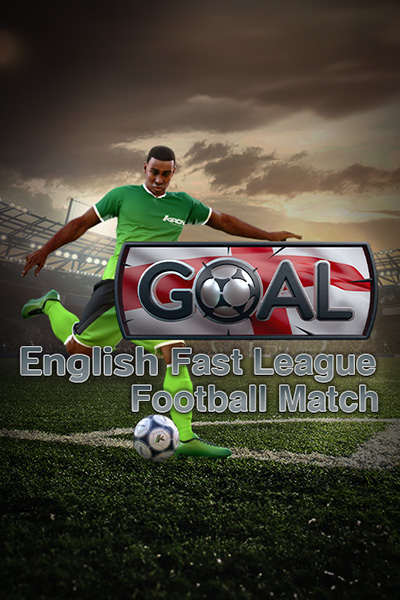 English Fast League Football Match