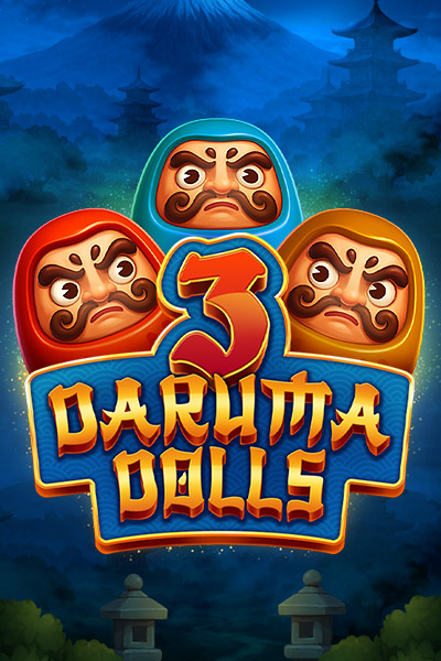 3 Daruma Dolls